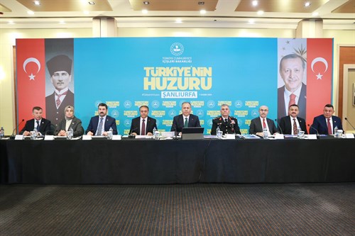 Türkiye’nin Huzuru Toplantısı Şanlıurfa'da Gerçekleştirildi 